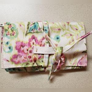 Dena Tri-Fold Jewelry Case ~ Style ST. TROPEZ by C. R. Gibson TRAVEL Ring Holder